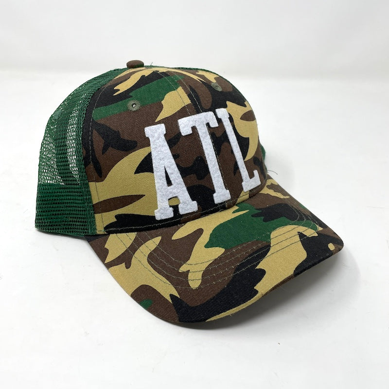ATL Hat - Camo Trucker