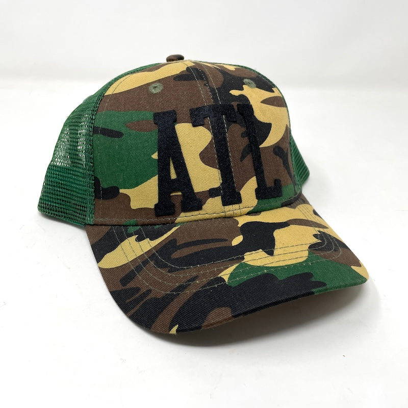 ATL Hat - Camo Trucker