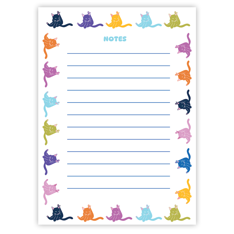 Notepad - Cat Butt