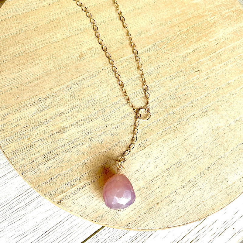 Necklace - Chalcedony Y