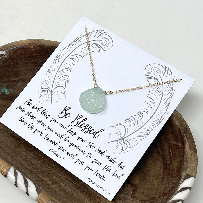 Necklace - Chal Druzy Soll - GF