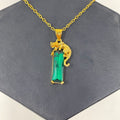 Necklace - Emerald Cheetah