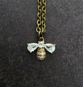 Necklace - Crystal Bee