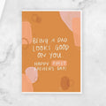 Card - Being A Dad Looks Good On You