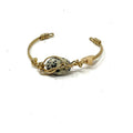 Bracelet - Wire Wrapped Dalmation Jasper