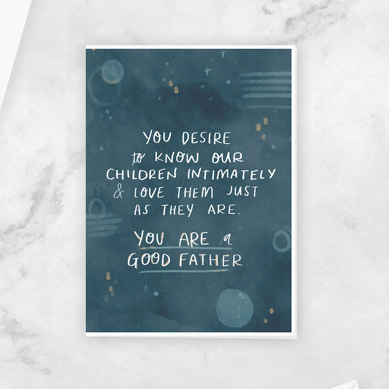 Card - You Desire To Know Our Children Intimately