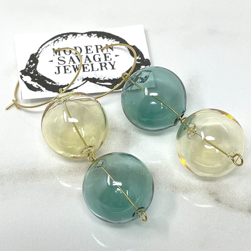Earrings - Double Bubble