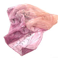 Silk Scarf - Evening Flowers