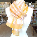 Silk Scarves - Shibori Resist
