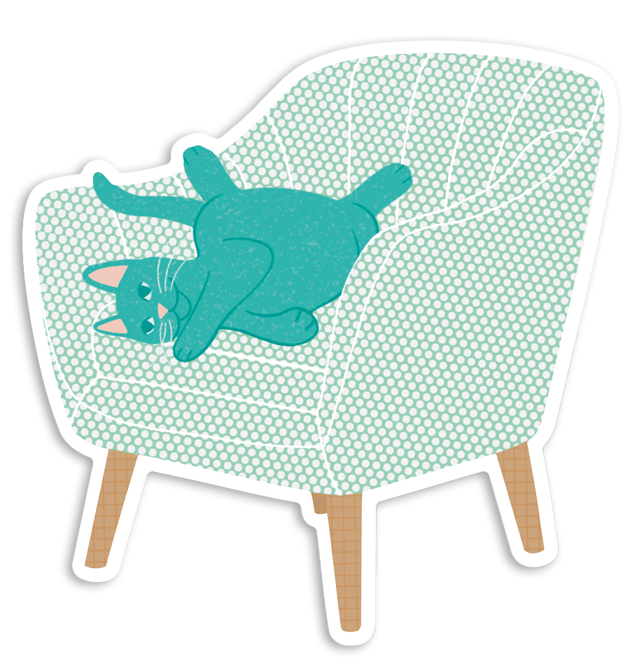Sticker - Feline Good