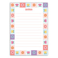 Notepad | Floral Squares