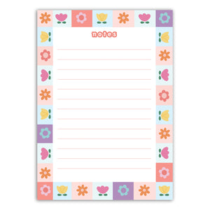 Notepad | Floral Squares