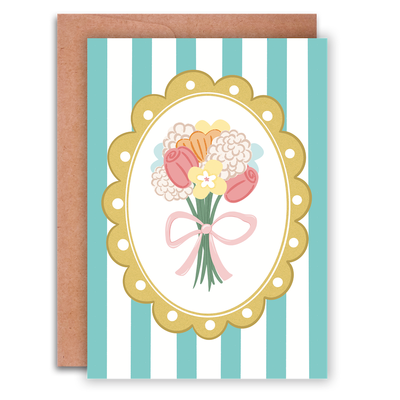 Card - Framed Bouquet