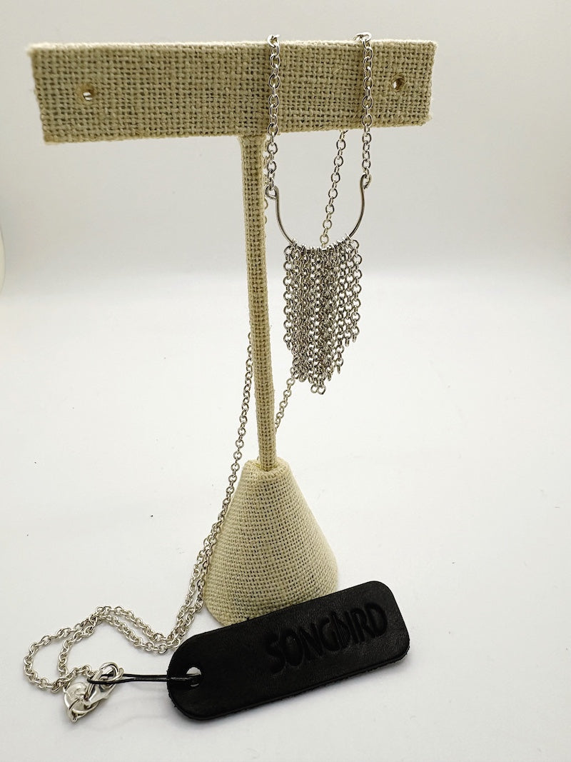 Necklace - Fringe Sterling Silver