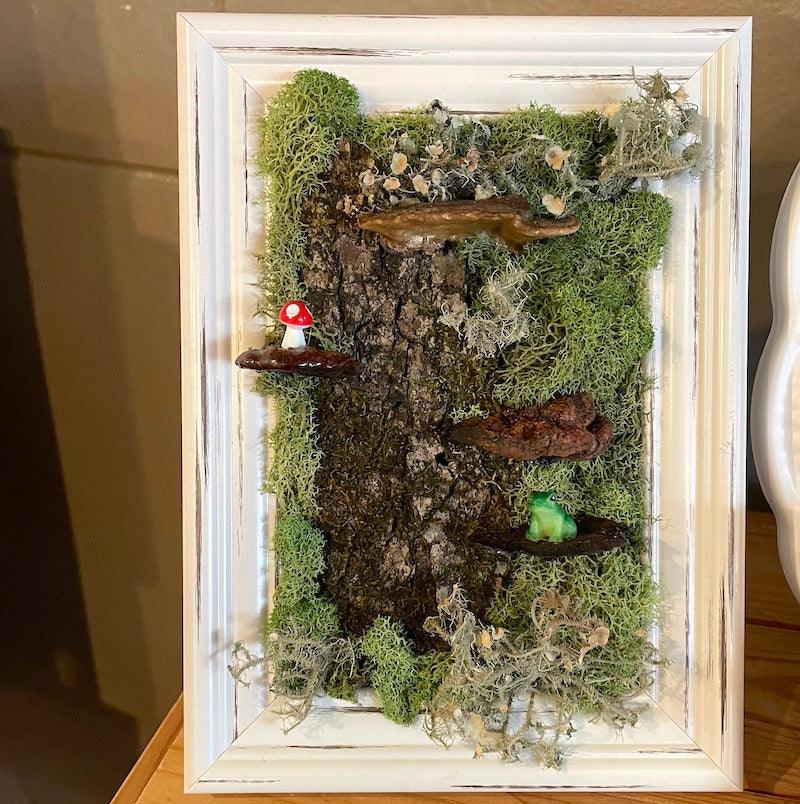 Frog and Bark Art