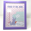 Framed Print - Fuck It Up, Sis | 8 x 10 Purple Frame