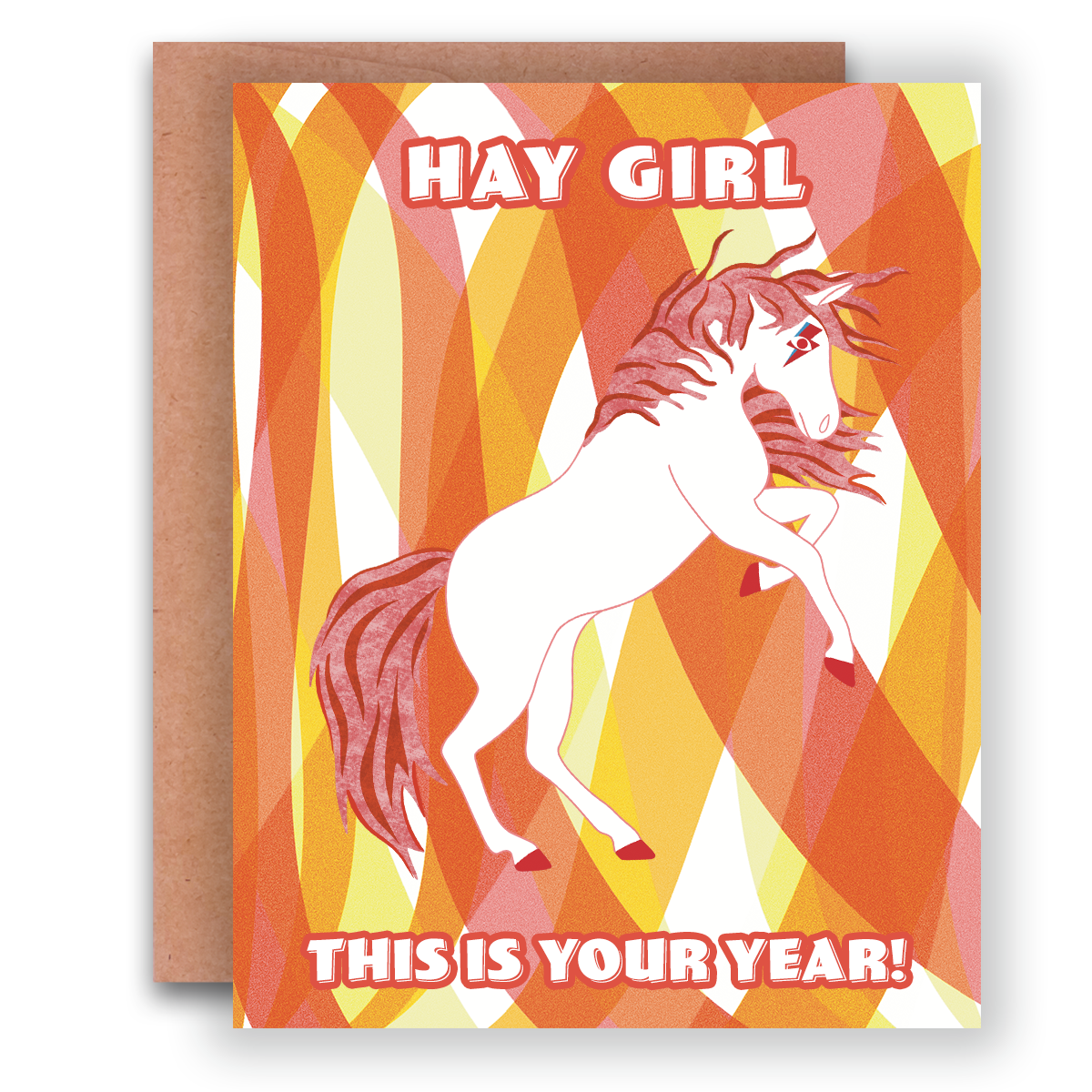 Card - Hay Girl This is your Year!