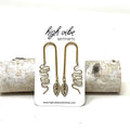 Earrings - Snake In Garden