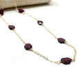 Choker- Garnet