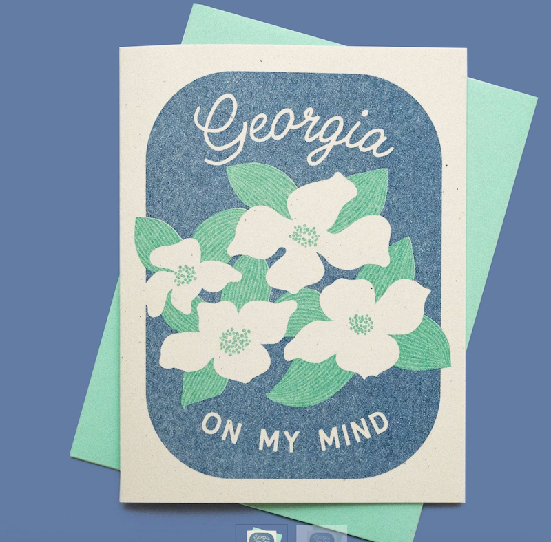Card - Georgia On My Mind