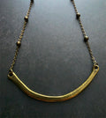 Necklace - Gilded Arch