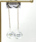 Earrings - water filled bubbles