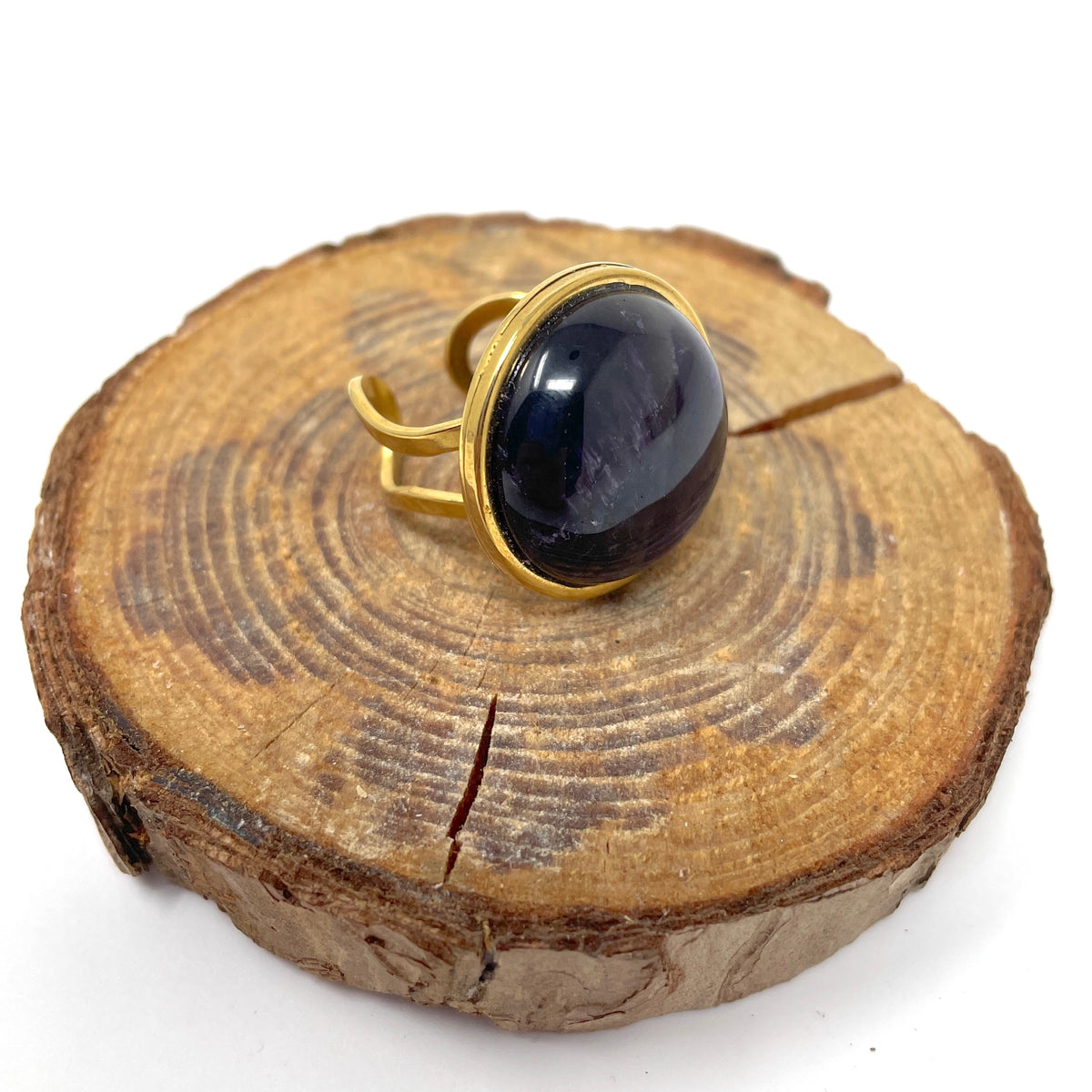 Ring - Cabochon - Gold Mega