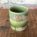 Wavy Shot Glass - Green