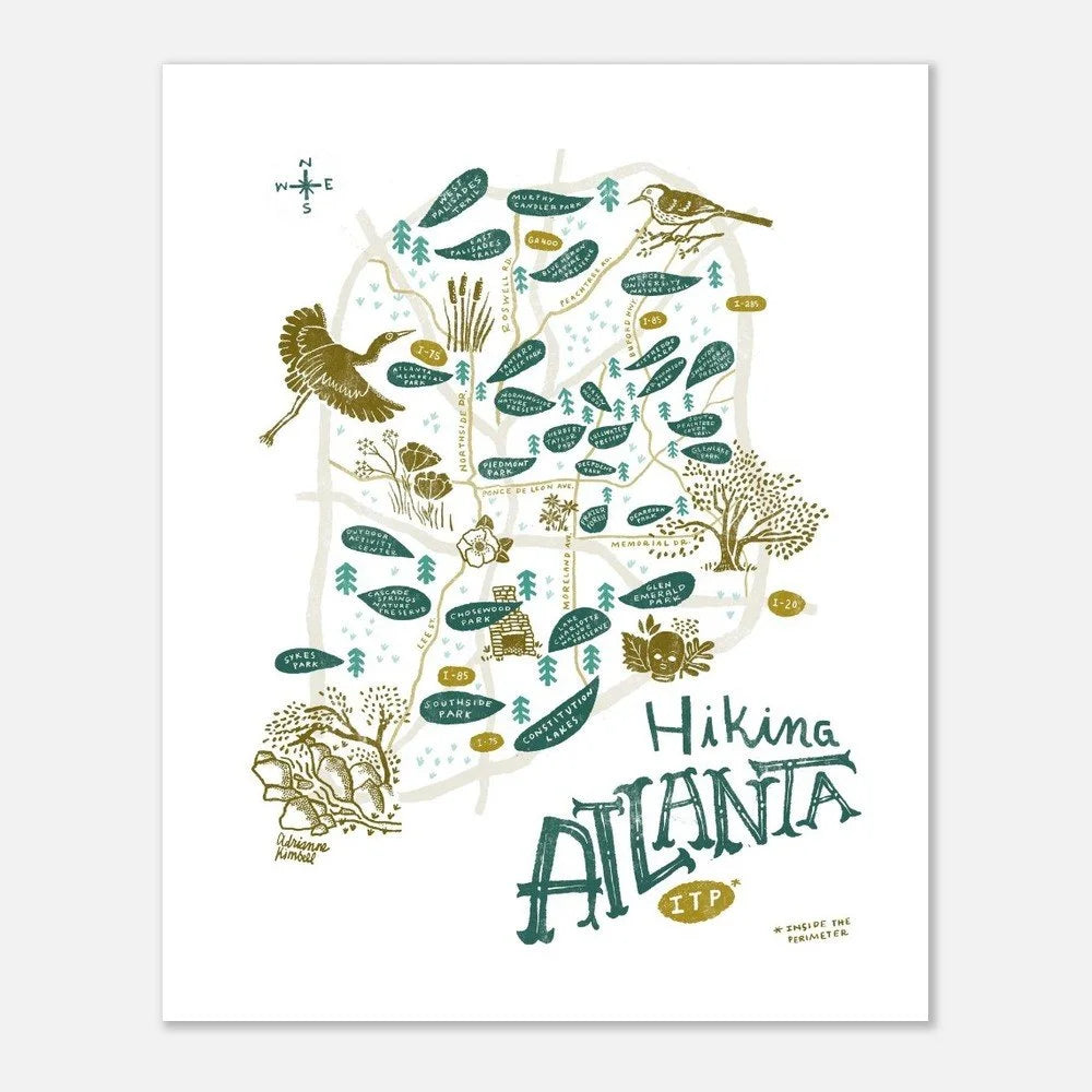 Framed Print - Hiking ITP