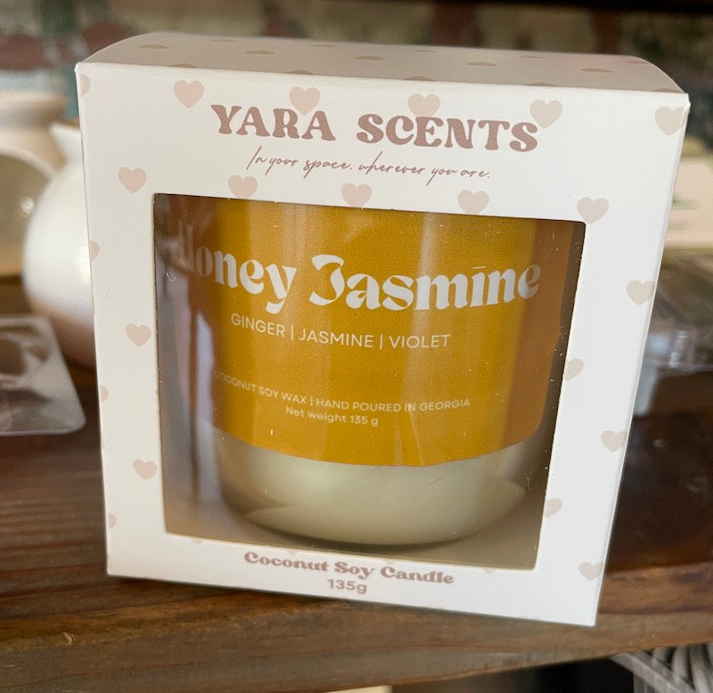 Soy Candle (Boxed) - Honey Jasmine