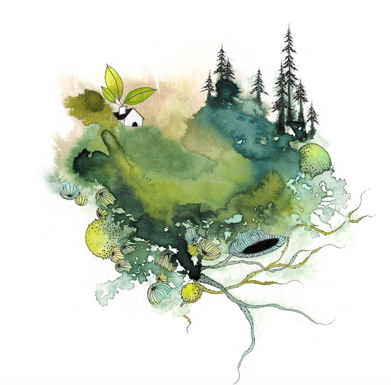Archival Print - How Lovely to See Green Again