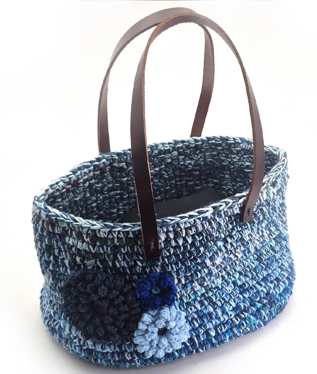 Crochet Bag - Blue