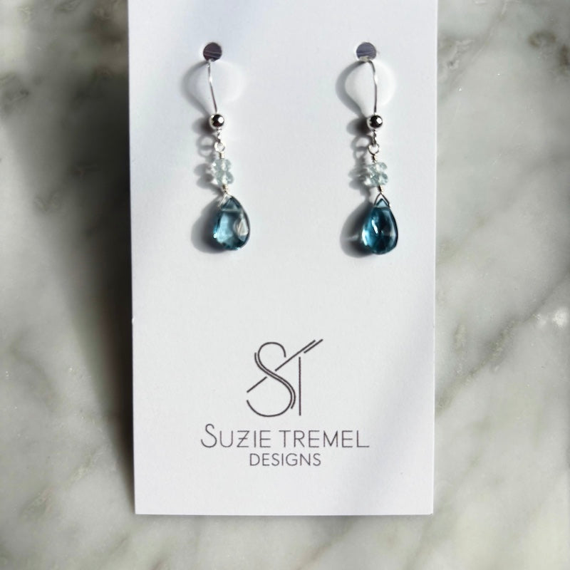 Earrings - Gemstone Drops