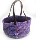 Crochet Bag - Purple