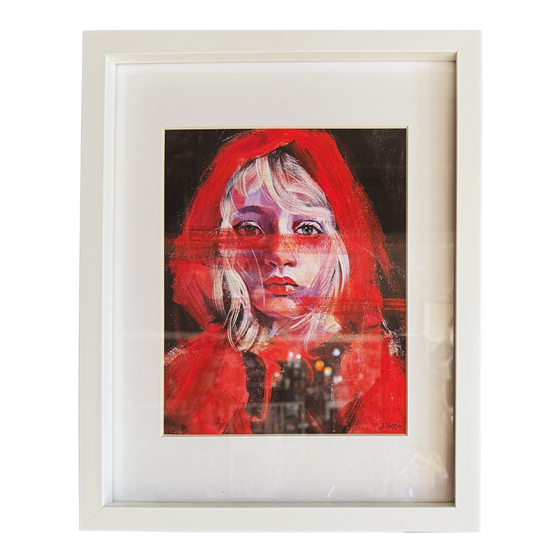 Framed Art Print - In a trance