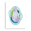 Print - Laundry Cat