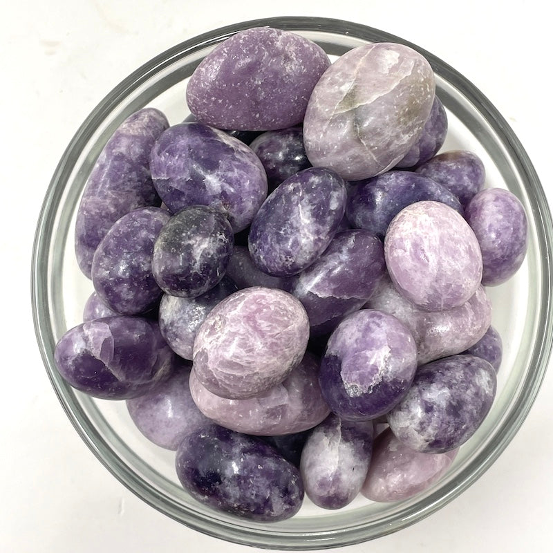 Lepidolite - Tumbled