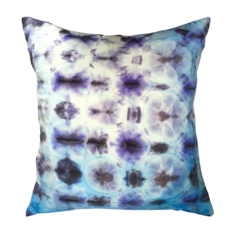 Pillow - Ice Dye | Light Blue
