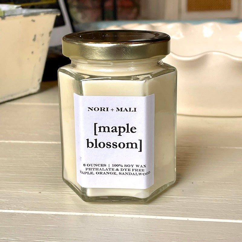 Maple Blossom Soy Candle