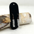 Earrings - Moonstone Beads