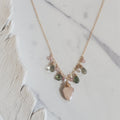 Necklace - Bloom Smile Pink Moonstone GF