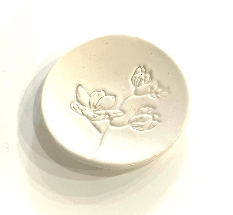 Small Dish - Stamped Botanicals