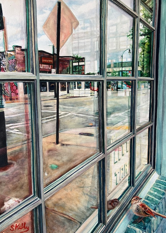 Framed Print - Neighborhood Reflections