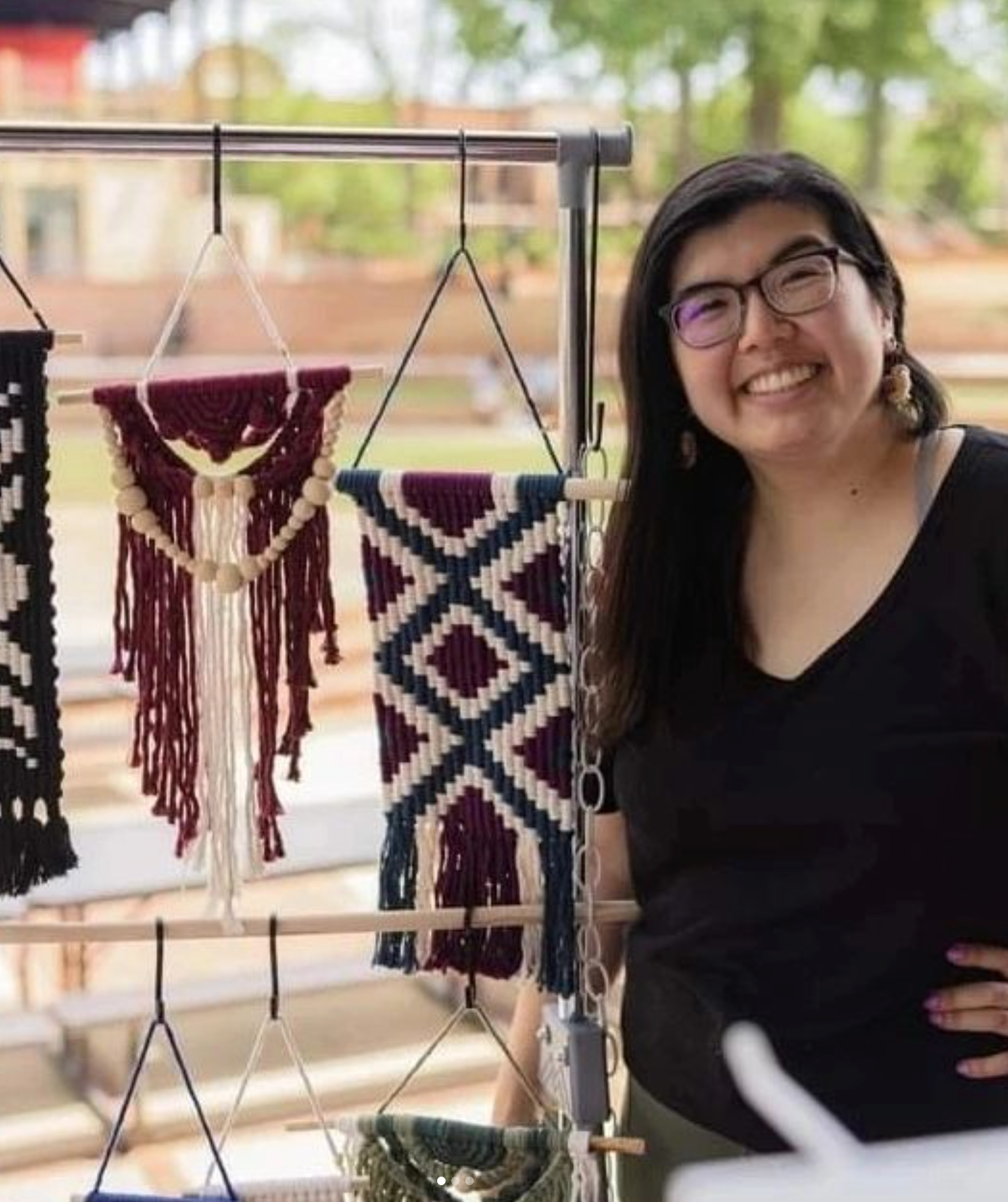 Macramé Boho Fringe Art - April 19