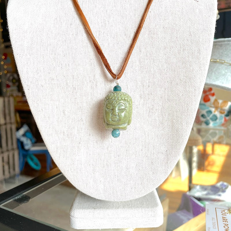 Necklace - Jade Buddha