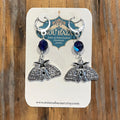 Earrings - Midnight Moth