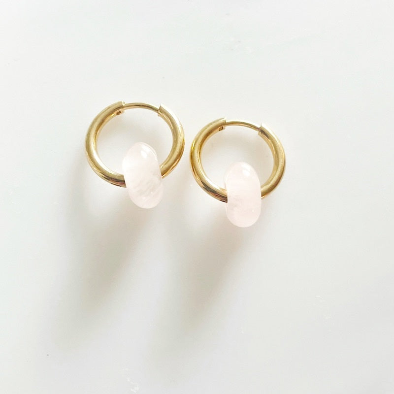 Earrings - Mini Hoops - Gem Candy