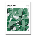 Decatur - Geometric Green - 11x14