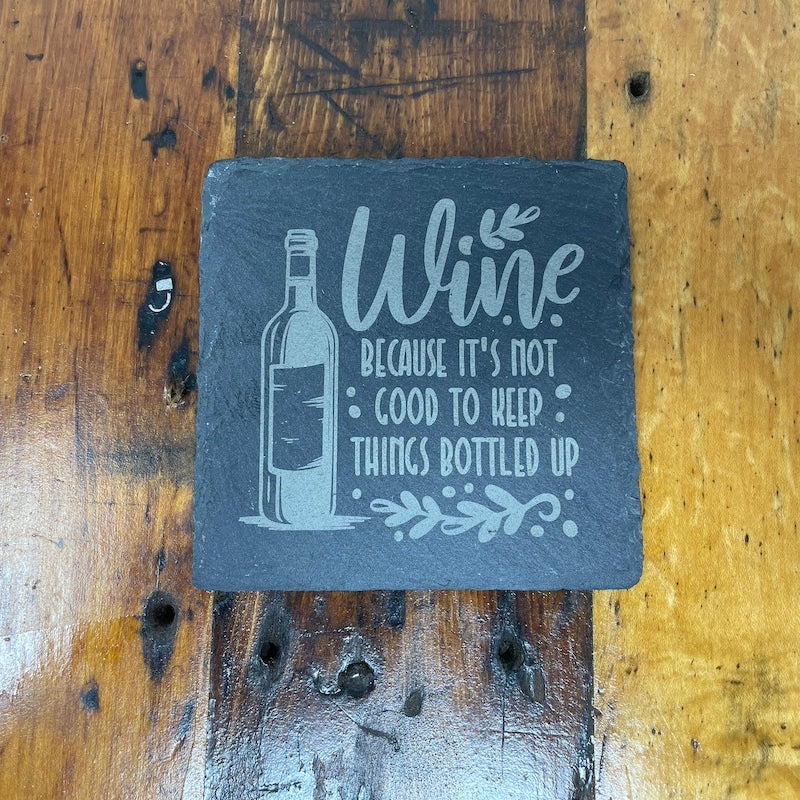 Coaster - Slate | Square