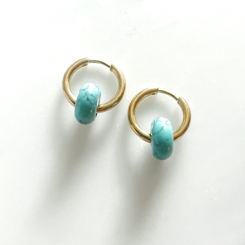 Earrings - Mini Hoops - Gem Candy